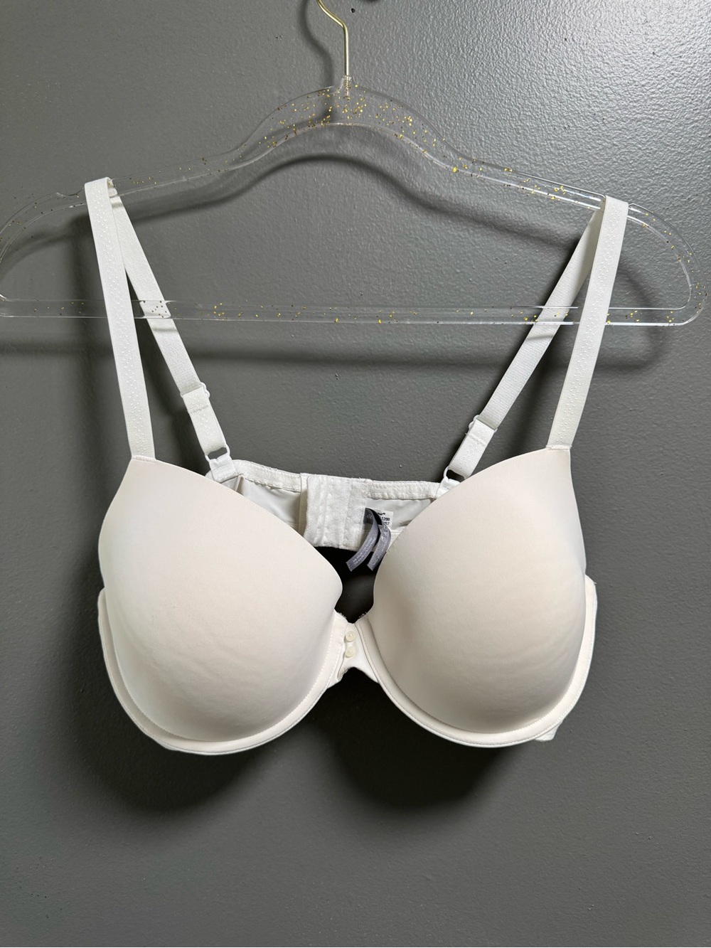AERIE White Everyday Full Coverage T-Shirt Bra 38C